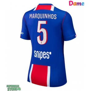 Paris Saint-Germain Marquinhos #5 Replika Hjemmebanetrøje Dame 2026-27 Kortærmet